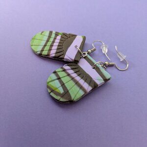 Dangle Clay Earrings